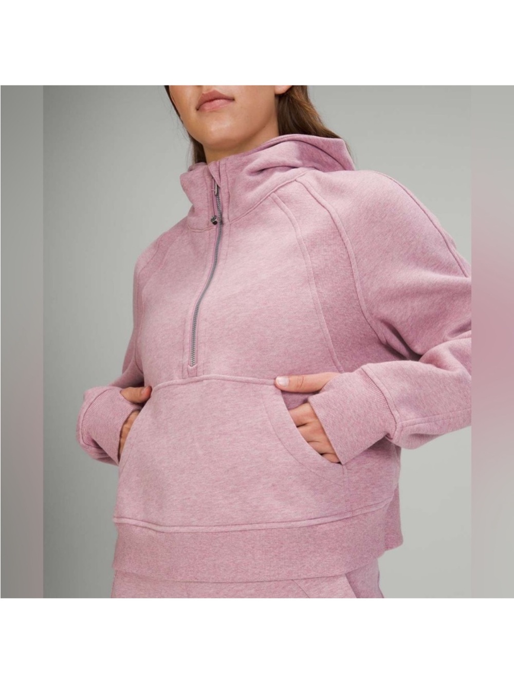 Lululemon Scuba Oversized Half-Zip Hoodie - Picture 3 of 10